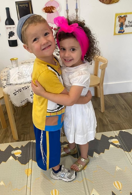 Two friends at Learn and Smile